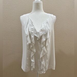 Women’s White House black market size, medium, white blouse
